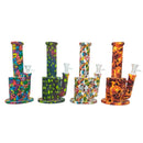 10“ Silicone Beaker Bong with Glass Bowl-Assorted (MST231) Resin · Silicone · Plastic Bong The MST
