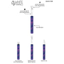 WHITE RHINO | Flip Chillum To Straw - Assorted -Pyrex Tip - 25ct Blunt Cannatron