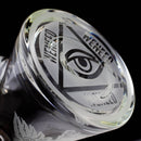 WENEED®-15" Skele Owl Beaker 9mm Glass Bong WENEED®