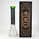 WENEED®-15" Skele Owl Beaker 9mm Glass Bong WENEED®