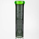 WENEED®-15" Skele Owl Beaker 9mm Glass Bong WENEED®