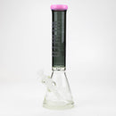 WENEED®-15" Skele Owl Beaker 9mm Glass Bong WENEED® Pink/Black