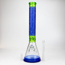 WENEED®-18" Cipher Text Beaker 7mm Glass Bong WENEED®