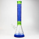 WENEED®-18" Cipher Text Beaker 7mm Glass Bong WENEED®