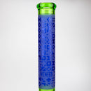 WENEED®-18" Cipher Text Beaker 7mm Glass Bong WENEED®