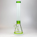 WENEED®-18" Star Party Beaker 7mm Glass Bong WENEED® Green/White