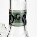 WENEED®-18" Transparent Crucifix Beaker 7mm Glass Bong WENEED®