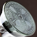 WENEED®-18" Transparent Crucifix Beaker 7mm Glass Bong WENEED®