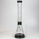 WENEED®-18" Transparent Crucifix Beaker 7mm Glass Bong WENEED®