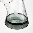 WENEED®-18" Transparent Crucifix Beaker 7mm Glass Bong WENEED®