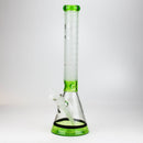 WENEED®-19" Illuminati Tower Beaker 7mm Glass Bong WENEED® Green