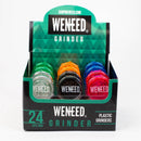 WENEED®-Plastic Grinder 2pt 24pack Display Pack WENEED®