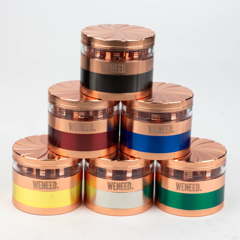 O WENEED®-Rose Gold Window Grinder 4pts 6pack