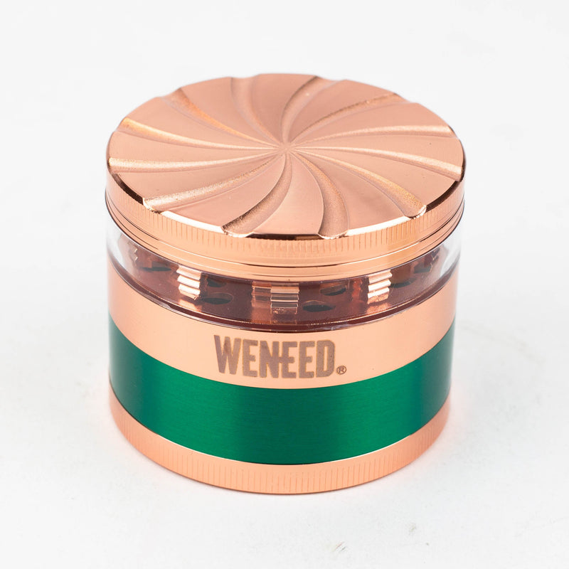 O WENEED®-Rose Gold Window Grinder 4pts 6pack