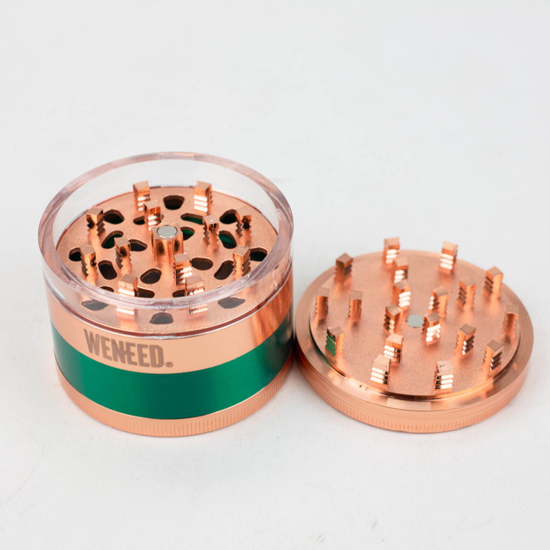 O WENEED®-Rose Gold Window Grinder 4pts 6pack