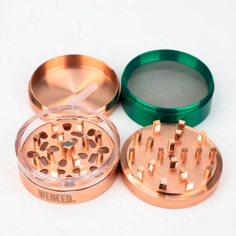 O WENEED®-Rose Gold Window Grinder 4pts 6pack