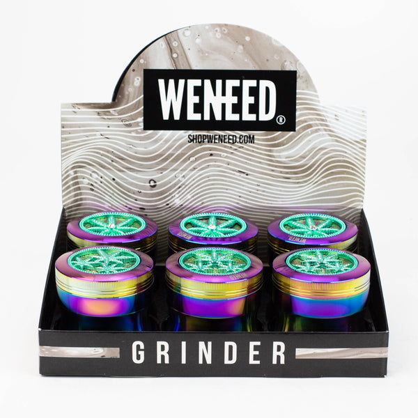 O WENEED®-Tri Leaf OS Grinder 4pts 6pack