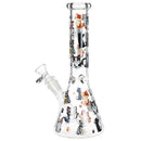 SC Pulsar 10" Cute Kitties Beaker Bong