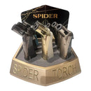 Spider | Refillable Torch Lighter – Gold Edition [SP-8002] Torch The MST