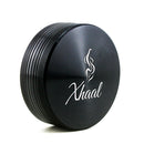 2 PART GRINDER Regular Grinder Xhaal Inc black