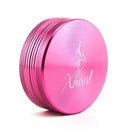 2 PART GRINDER Regular Grinder Xhaal Inc pink