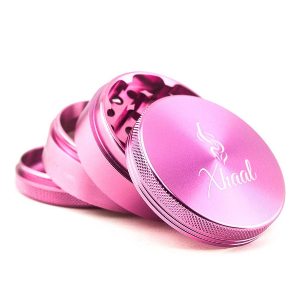 4 PART GRINDER-pink - One Wholesale