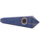 QUARTZ PIPE | LAPIS LAZULI Quartz · Stone Pipe Xhaal Inc