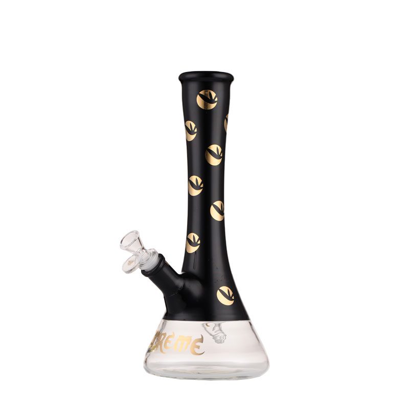 Xtreme | 13″ 7mm Vase Shape Beaker Bong with Window – (XTR-1009) Glass Bong Canadian Distributor