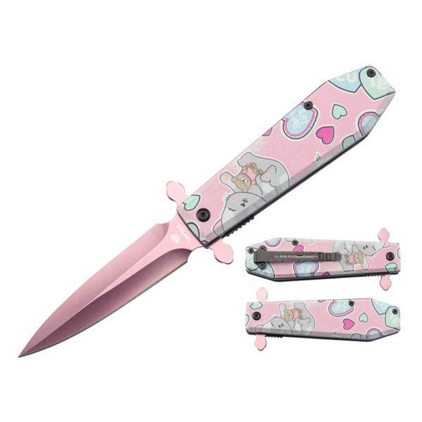 Xtreme | 8″ Folding Pocket Knife – Sharp Blade with Printed Handle & Pocket Clip (XTR-DES-19) Folding Knife Canadian Distributor DES-21