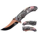 Xtreme | 8″ Folding Pocket Knife – Ergonomic Printed Handle with Liner Lock & Pocket Clip (XTR-DES-25) Folding Knife Canadian Distributor XTR-DES-29