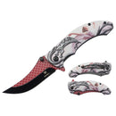 Xtreme | 8″ Folding Pocket Knife – Ergonomic Printed Handle with Liner Lock & Pocket Clip (XTR-DES-25) Folding Knife Canadian Distributor XTR-DES-30