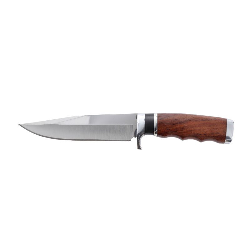 Xtreme | 12″ Hunting Knife – Fixed Blade with Brown Wood Handle & Sheath (XTR-HKN073) Fixed Blade Knives Canadian Distributor