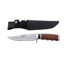 Xtreme | 12″ Hunting Knife – Fixed Blade with Brown Wood Handle & Sheath (XTR-HKN073) Fixed Blade Knife Canadian Distributor