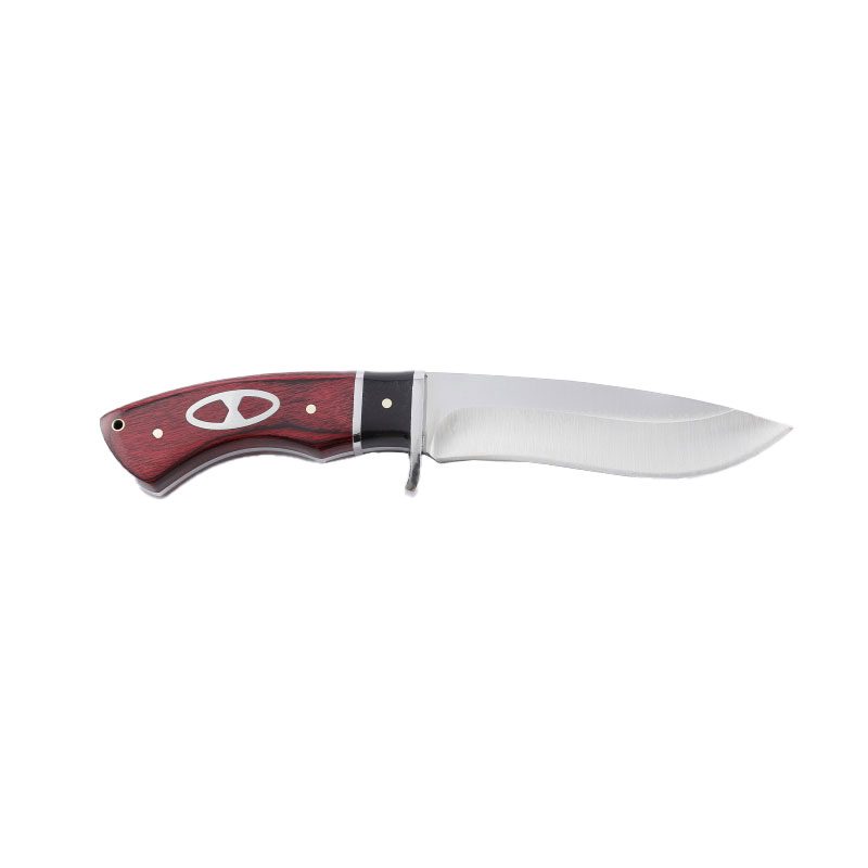 Xtreme | 9″ Hunting Knife – Fixed Blade with Decorative Wood Handle & Sheath (XTR-HKN077) Fixed Blade Knife Canadian Distributor