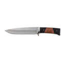 Xtreme | 12″ Hunting Knife – Fixed Blade with Red & Black Wooden Handle and Sheath (XTR-HKN081) Fixed Blade Knife Canadian Distributor