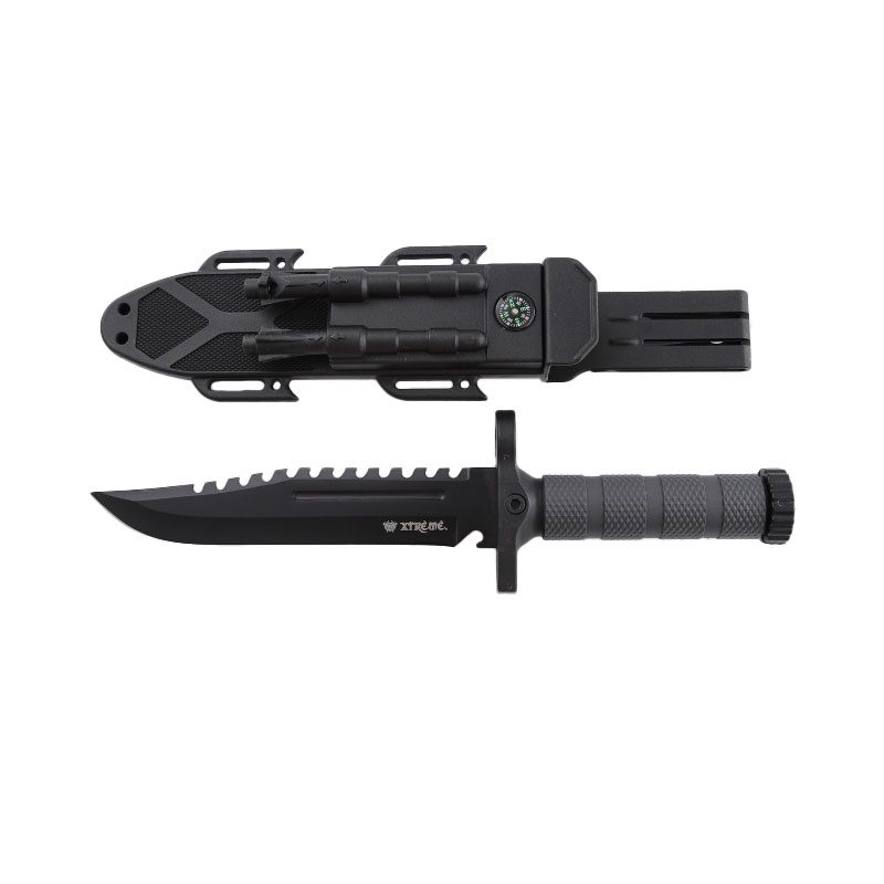 Xtreme | 12.48″ Hunting & Survival Knife – Fixed Combat Blade with Survival Kit (XTR-HKN098) Fixed Blade Knife Canadian Distributor