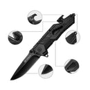 Xtreme | 8.07″ Tactical Pocket Knife – 7CR17 Titanium-Coated Blade with Multi-Tool Functions (XTR-HKN107) Folding Knife Canadian Distributor