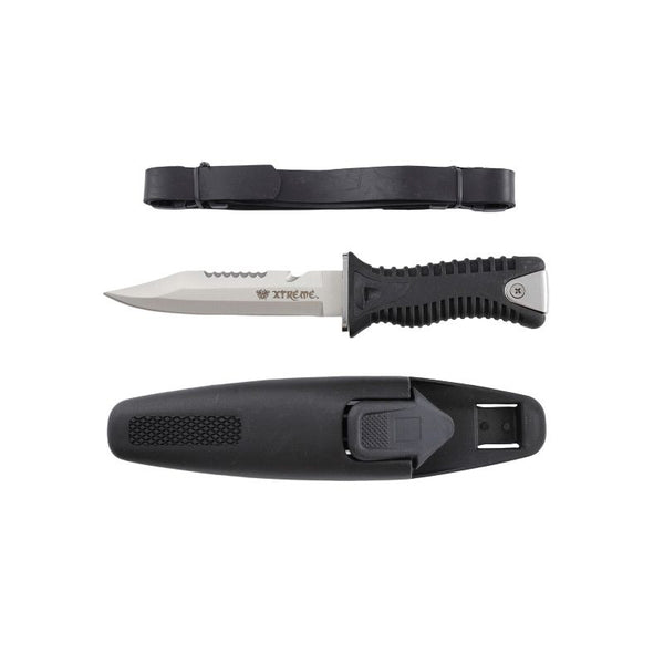 Xtreme | 10″ Hunting & Diving Knife – Fixed Serrated Blade with Hammerhead Handle (XTR-HKN114) Fixed Blade Knife Canadian Distributor