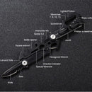 Xtreme | 7.75″ Multifunctional Survival Tool – Pocket Knife with Built-in Gadget Set (XTR-HKN118) Multi Tool · Accessory Canadian Distributor