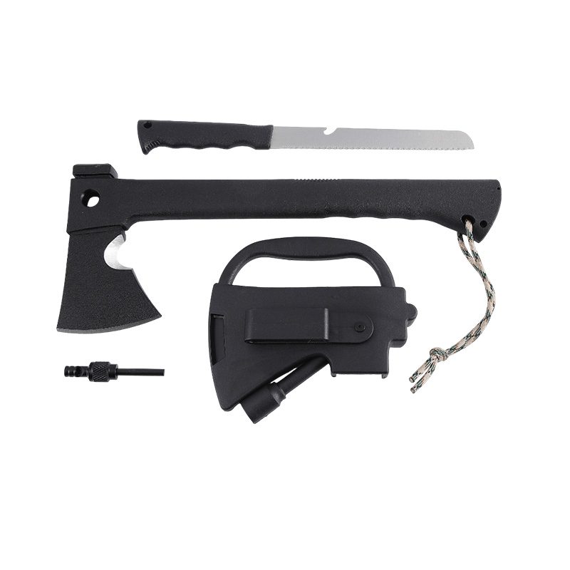 Xtreme | 13.86″ Multipurpose Survival Tomahawk Tool – Axe & Knife Combo with Nylon Handle (XTR-HKN122) Sword · Machete · Axe Canadian Distributor