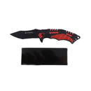 Xtreme | 8.39″ Hunting & Pocket Knife – Black Titanium Folding Blade with Wire & Liner Lock (XTR-HKN126) Folding Knife Canadian Distributor