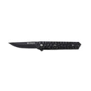 Xtreme | 8.07″ Pocket Knife – Folding Drop Point Blade with Aluminum Handle & Glass Breaker (XTR-HKN131) Folding Knife Canadian Distributor Black