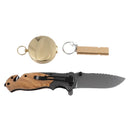 Xtreme | 8.07″ Pocket Knife Gift Set – Multifunctional Folding Knife with Compass & Whistle (XTR-HKN133) Folding Knife Canadian Distributor