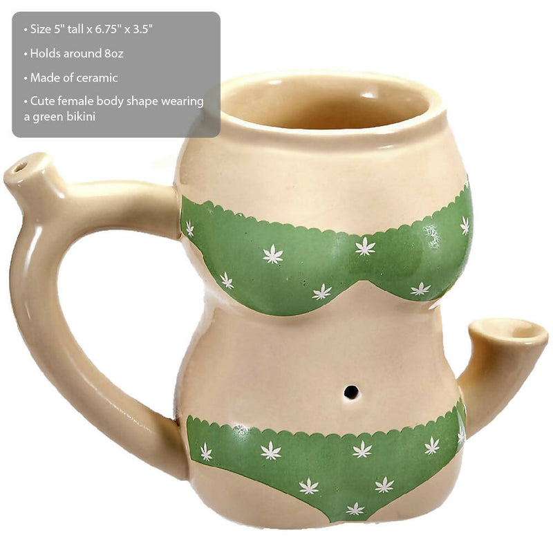 O GREEN BIKINI MUG