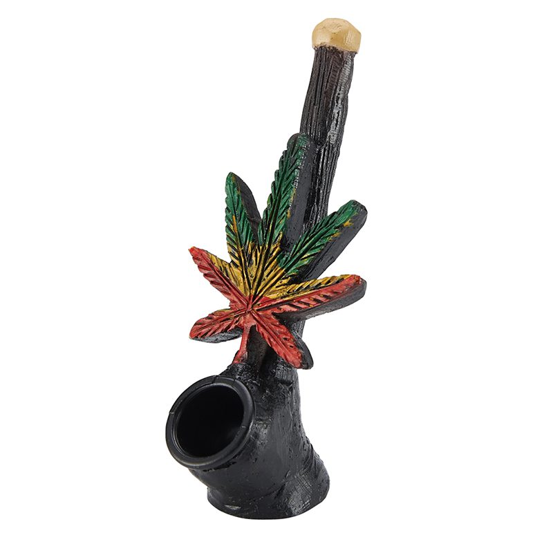 O 5" Smoking Pipe Leaf Design [YDS-001]