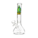 8" Cartoon Pickle Graphic Beaker Bong Glass Bong Super Supplys Inc Default Title