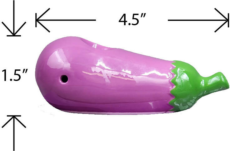 O mini eggplant pipe