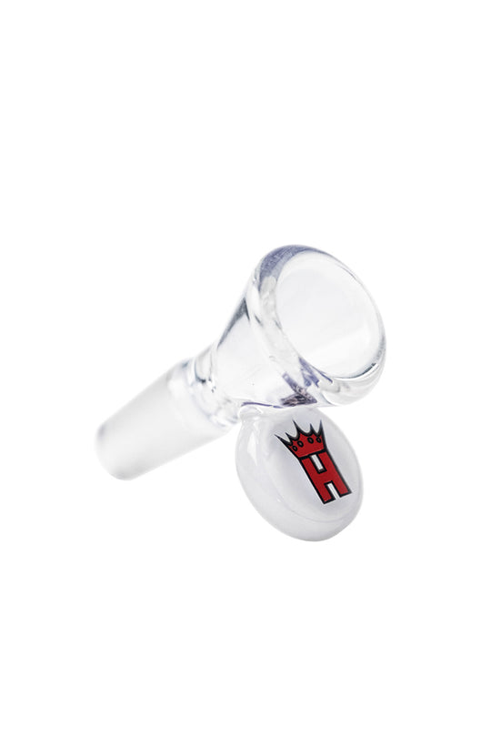 SC YX12C Hoss Glass 14mm Cone Bowl with Coloured tab