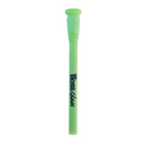 Hoss Glass | 5.5" Flush Mount Open Ended full Colour Downstems [YX23C] Downstem · Bowlstem Smoking Cat Distribution Milk Green