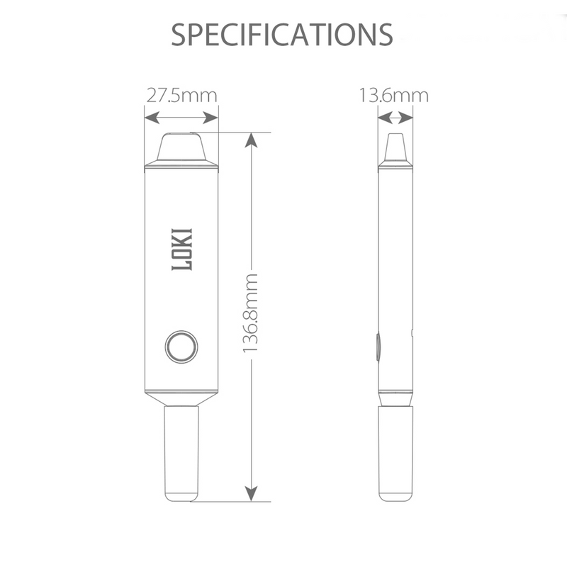 O Yocan Loki concentrate vaporizer